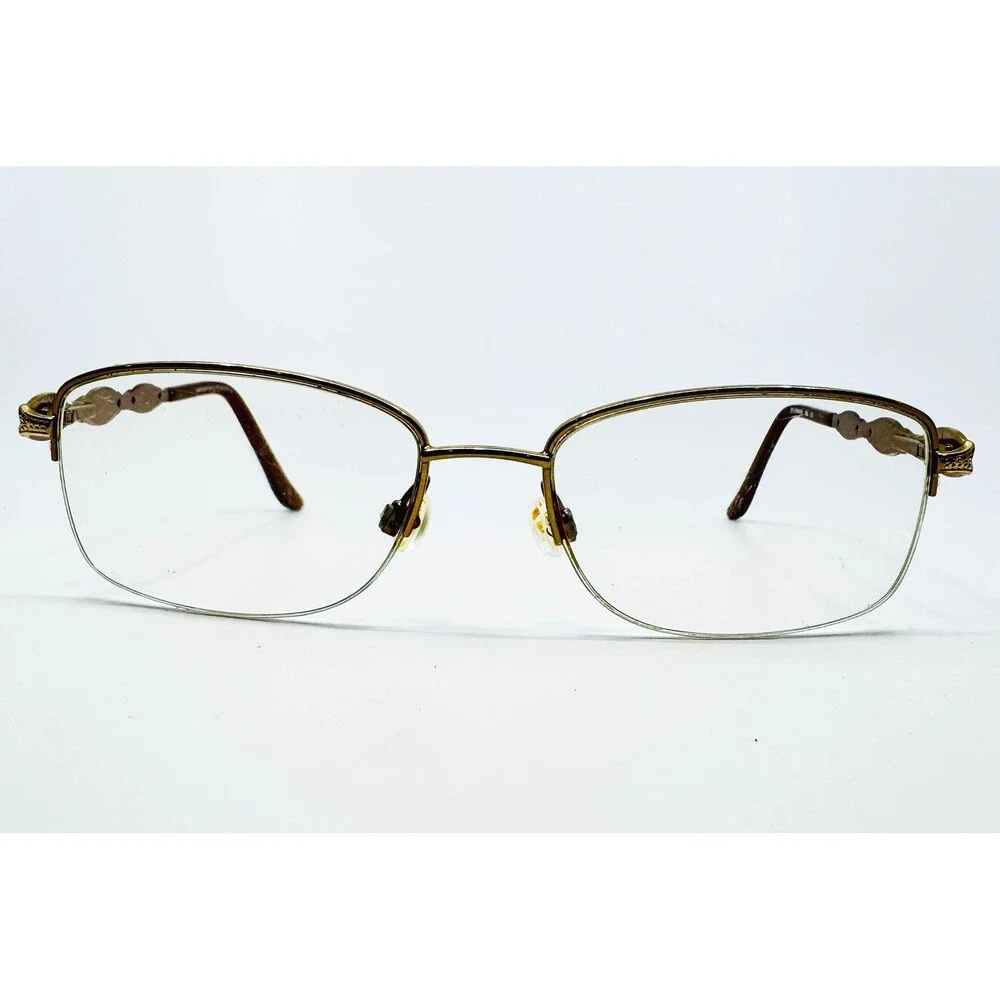 Sophia Loren Beau Rivage 80 Eyeglass Frames Womens Gold Zyloware 183 135